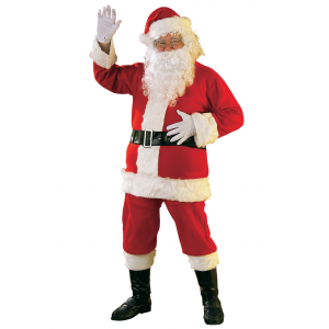 Flannel Santa Suit Costume