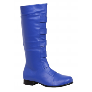 Adult Blue Superhero Boots