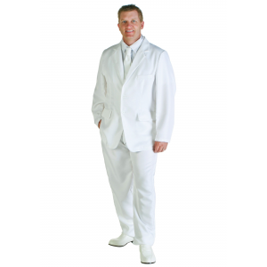 Plus Size White Suit Costume 2X 3X