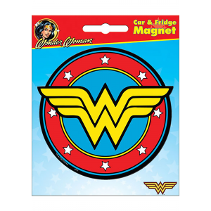 DC Wonder Woman Logo Car Magnet