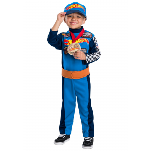 Boy's Hot Wheels Race Car Driver Costume