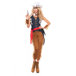 Women's Wild Wild West Cowgirl Costume