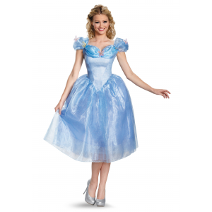 Women's Deluxe Cinderella Movie Costume