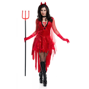 Women's Sizzling Devil Costume