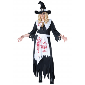Plus Size Salem Witch Costume 2X 3X