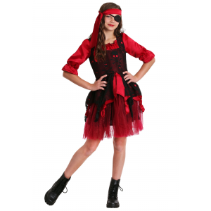 Girls Cutthroat Pirate Costume