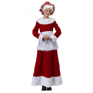Mrs. Claus Costume for Girls