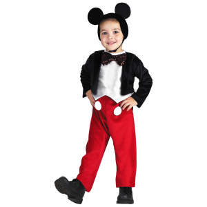 Deluxe Kids Mickey Mouse Costume - Mickey Mouse Costumes