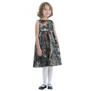 Toddler Mossy Oak Camo Flower Girl Dress Costume