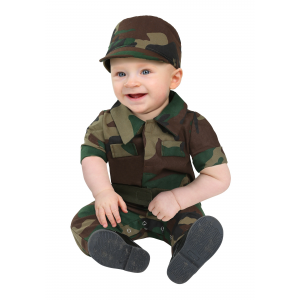 Infantry Soldier Costume for Infants