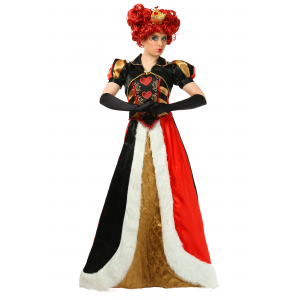 Women's Plus Size Elite Queen of Hearts Costume 1X 2X 3X 4X