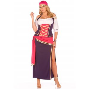 Plus Gypsy Maiden Costume 1X/2X 3X/4X