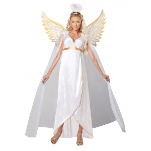 Plus Size Adult Guardian Angel Costume 1X 2X 3X
