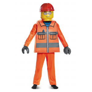 LEGO Construction Worker Deluxe Costume for Boys