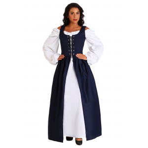Navy Irish Renaissance Dress Costume