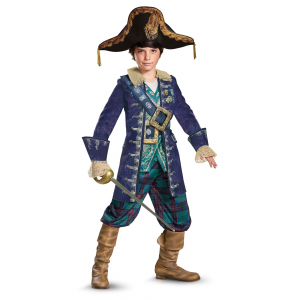 Captain Barbossa Deluxe Costume for Boys