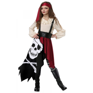 Pirate Flag Gypsy Costume For Girls