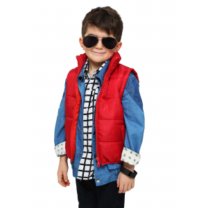 Toddler Marty McFly Vest Costume