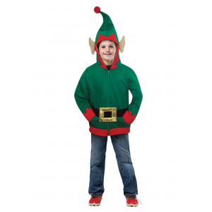 Hoodie Child Elf Costume