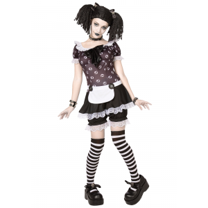 Plus Size Gothic Rag Doll Costume 1X/2X 3X/4X