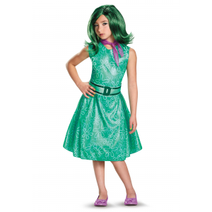 Inside Out Disgust Classic Girls Costume
