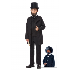 Boys Frederick Douglass/ Abraham Lincoln Costume