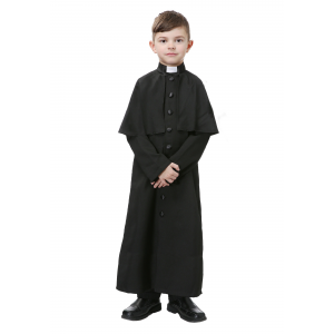 Deluxe Priest Costume for Boys