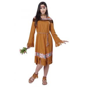 Classic Native American Maiden Costume for Women