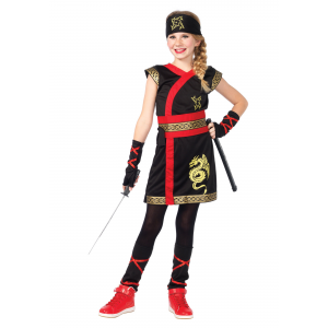 Girls Ninja Warrior Costume
