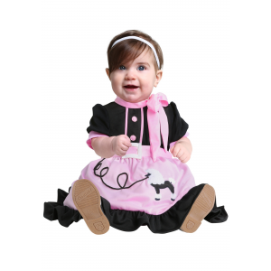 50s Poodle Skirt Costume for Babies