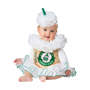 Cuddly Cappuccino Costume for Infants