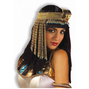 Cleopatra Beaded Snake Headband