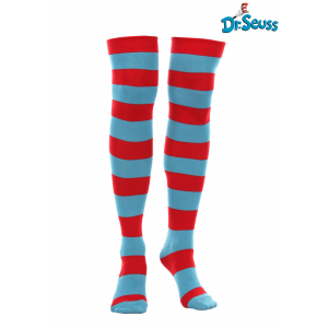 Thing 1 & Thing 2 Striped Knee Highs