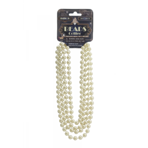Ivory Flapper Beads