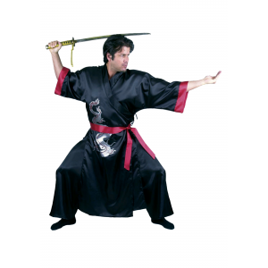 Black Samurai Adult Costume