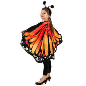 Monarch Butterfly Cape for Kids