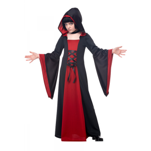 Red Hooded Costume Robe for Children