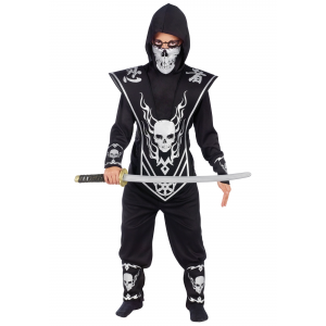 Kids Skull Ninja Costume