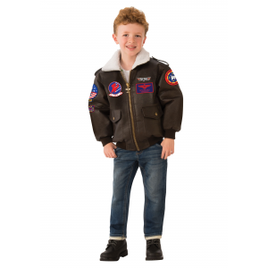 Top Gun Bomber Jacket Costume for Kids