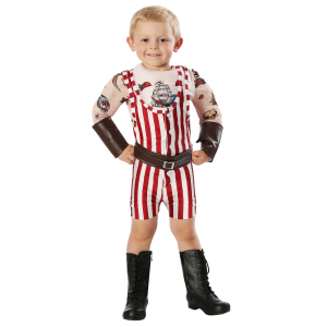 Vintage Strongman Costume for Toddlers