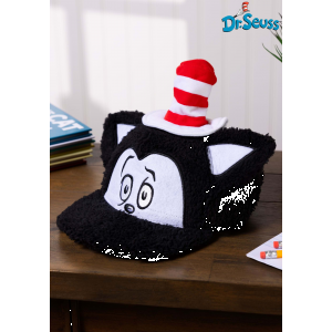 Dr. Seuss Cat in the Hat Fuzzy Cap for an Adult