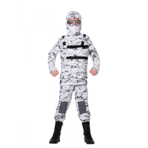 Winter Camo Soldier Costume for Boys