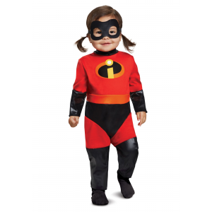 Incredibles 2: Infant Violet Jumpsuit Costume with Skirt
