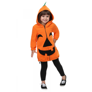Playful Pumpkin Costume for a Toddler