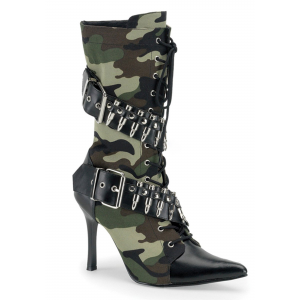Women's Army Lace Up Boots