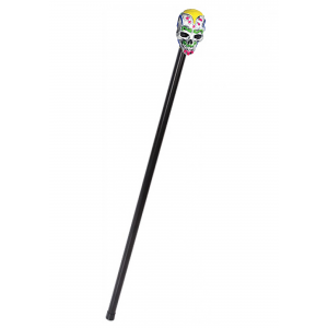 Sugar Skull Day of the Dead Cane