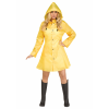 Yellow Raincoat Costume for Women