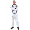 Men's White Astronaut Costume