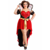 Plus Size Sparkling Queen of Hearts Women's 1X 2X 3X