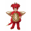 Cute Toddler Red Dragon Bubble Costume